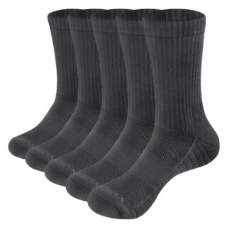 Image représentant le lot de 5 paires de chaussettes de travail en coton respirant