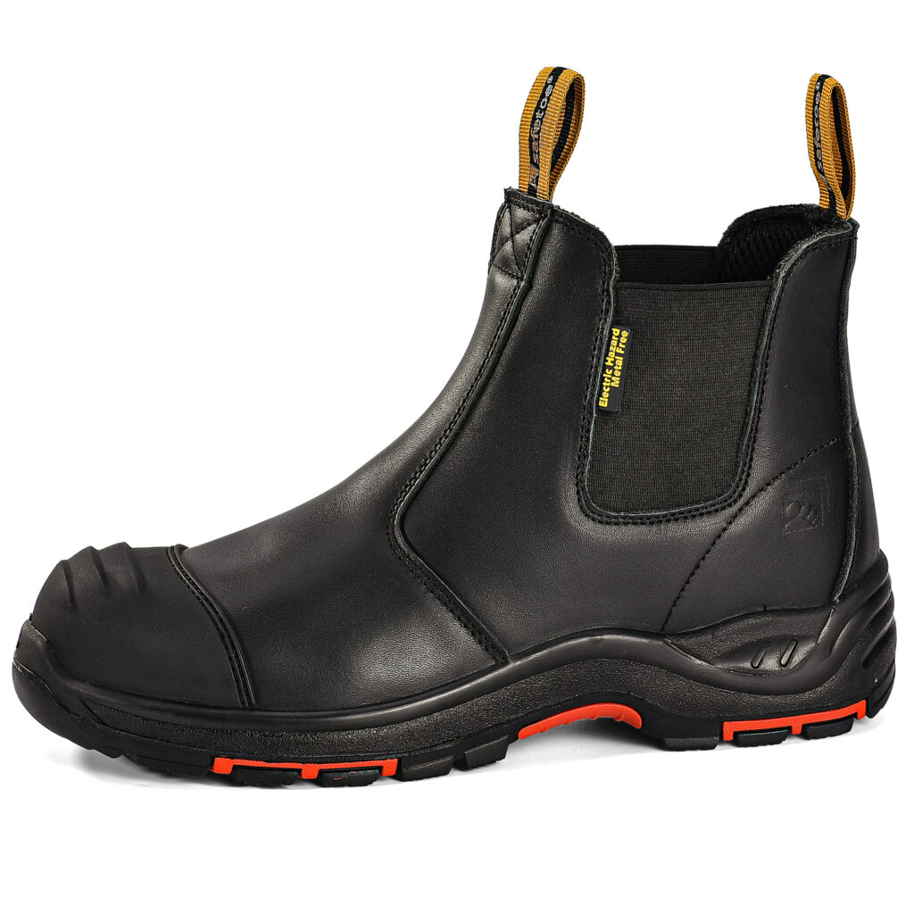 Chaussures de sécurité habillées S3 noires pour homme