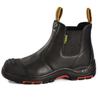 Chaussures de sécurité habillées S3 noires pour homme