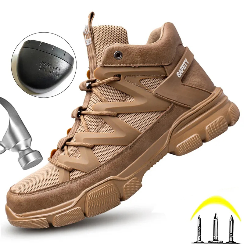 Chaussures de sécurité légères décontractées pour homme