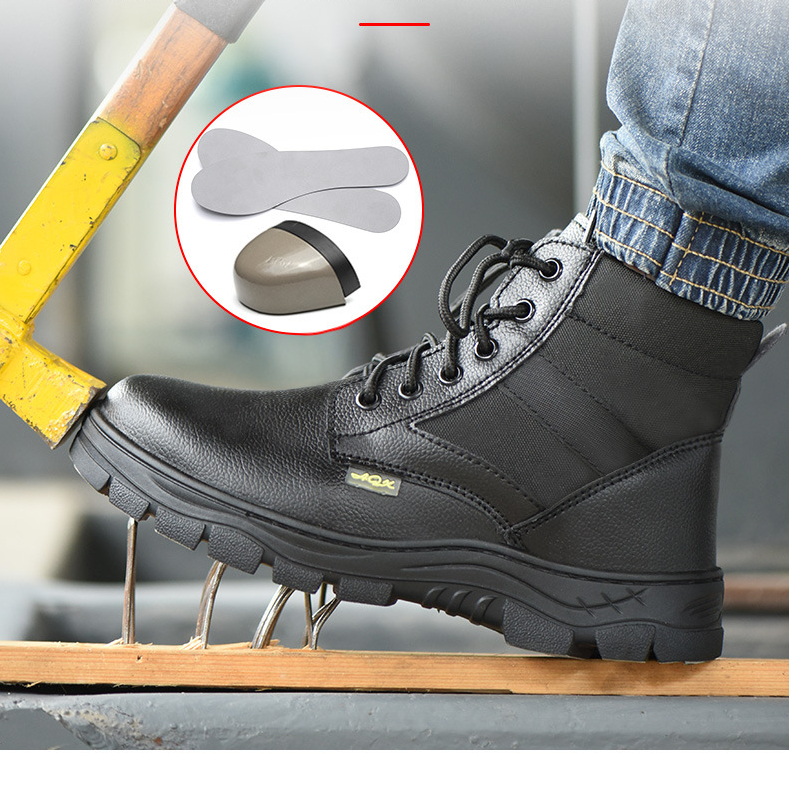 Chaussures de sécurité montantes imperméables pour femme
