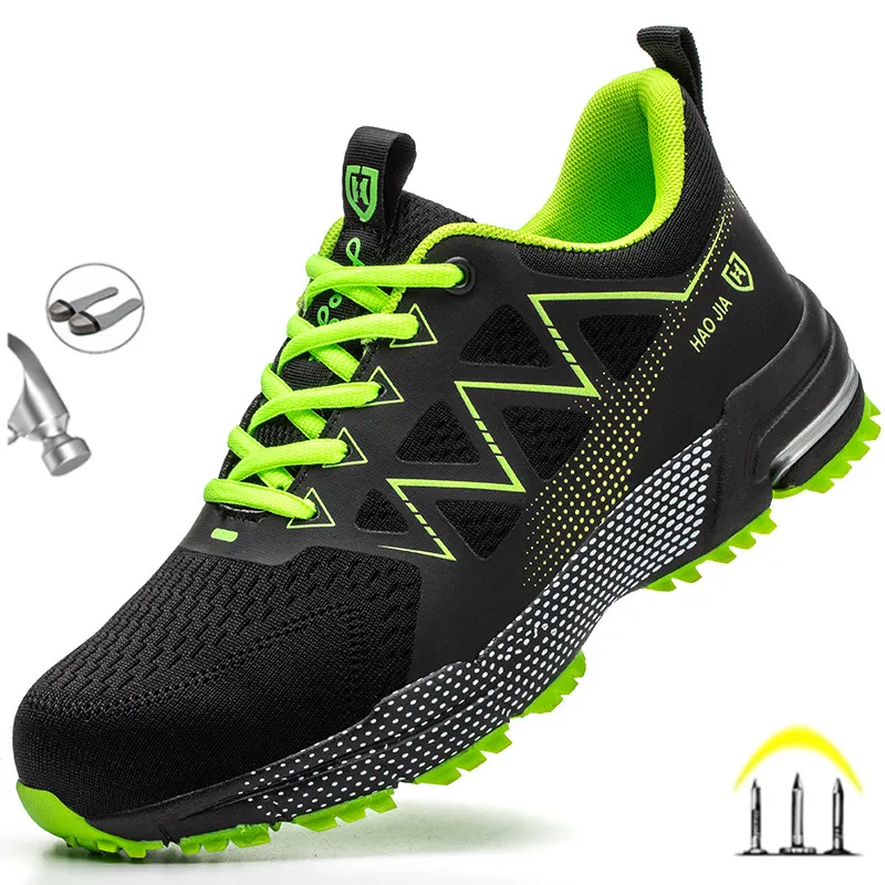 basket noire avec détails et lacets vert fluo sur fond blanc