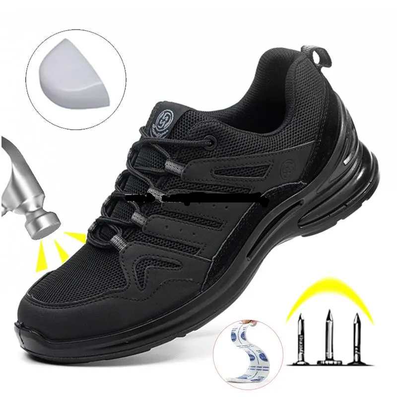 Chaussures de sécurité sans métal légères unisexe