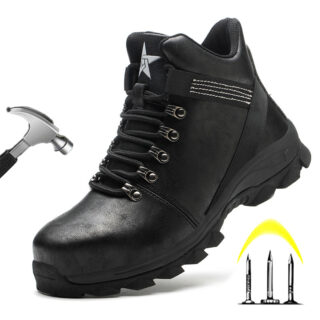 Chaussures montantes de sécurité imperméables pour homme