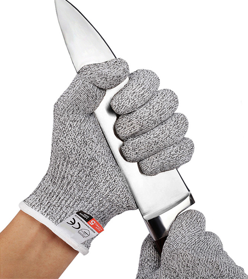 Gant Anti-coupure Haut De Gamme - Niveau A9/F - Protection Ultime Pour Cuisine, Découpe, Bricolage - Taille XL
