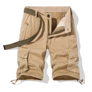 Bermuda de travail en coton pour homme