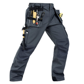 Pantalon de travail pour homme avec renfort de protection au genou