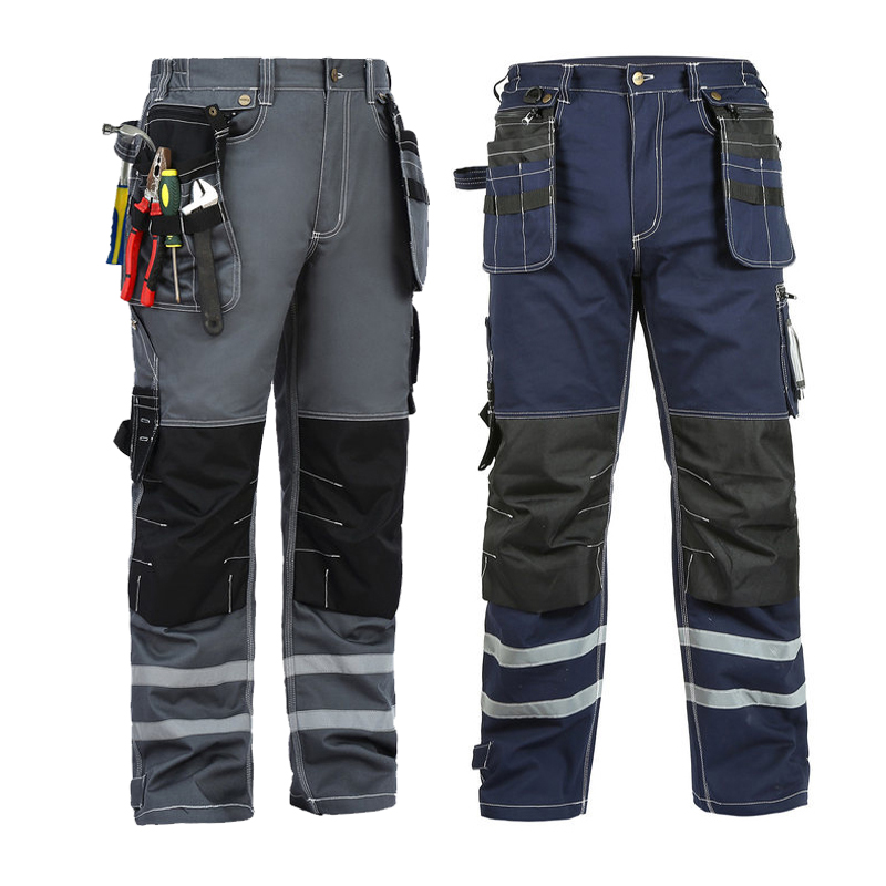 Pantalon de travail pour homme, poches multi-fonctionnelles