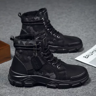 Chaussures pour agent de sécurité style camouflage