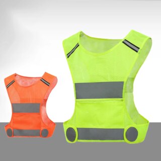 Photo de 2 EPI haute visibilité gilet de sécurité