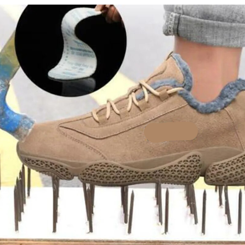 Chaussures de sécurité grand froid en velours pour homme