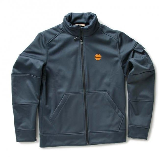 Veste de travail souple perlant sur fond blanc