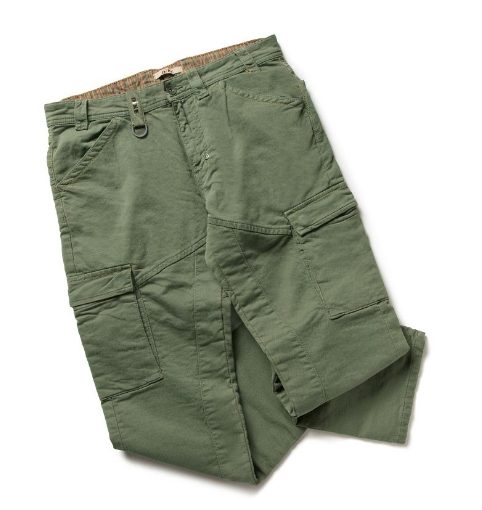 Pantalon de travail en coton denim - DIKE sur fond blanc