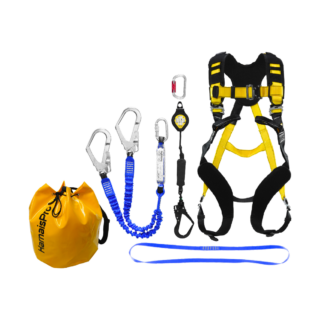 Kit de harnais confort antichute évolution industrie multi-activités - Kit industrie 9B
