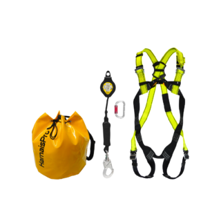 Kit polyvalent antichute retenue en nacelle