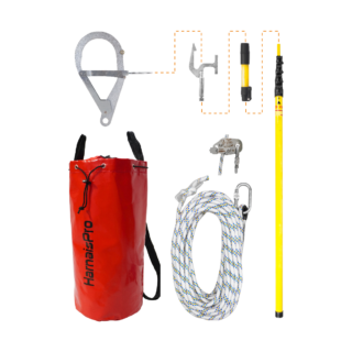 Kit structurel ancrage de poteau antichute évolution pylône