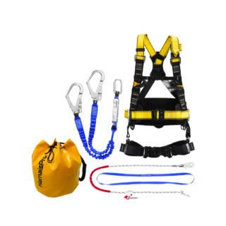 Kit de harnais expert antichute évolution pylône avec harnais à ceinture rotative - Kit pylône 5B